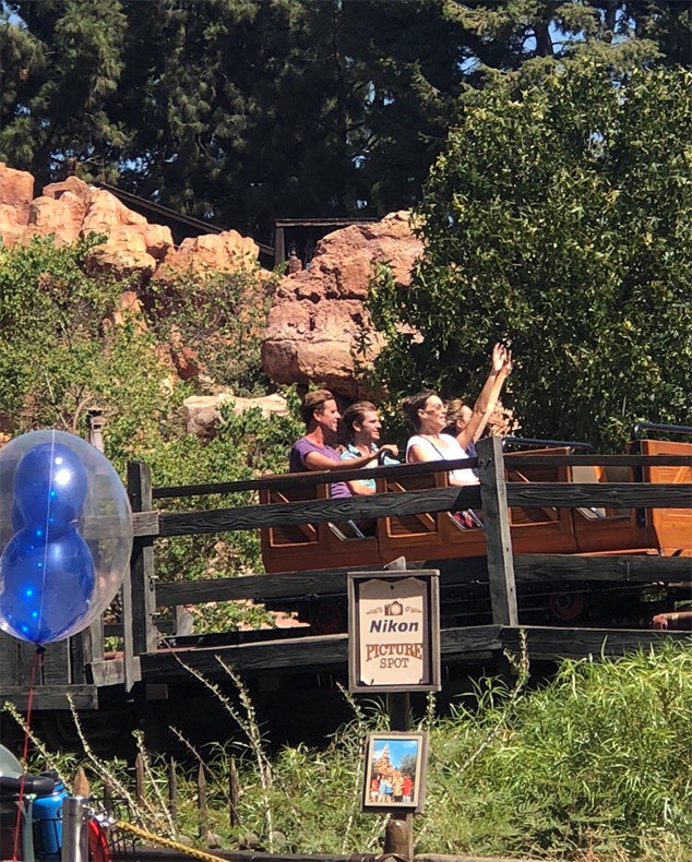 Andrew Garfield, Susie Abromeit, Friends, Disneyland